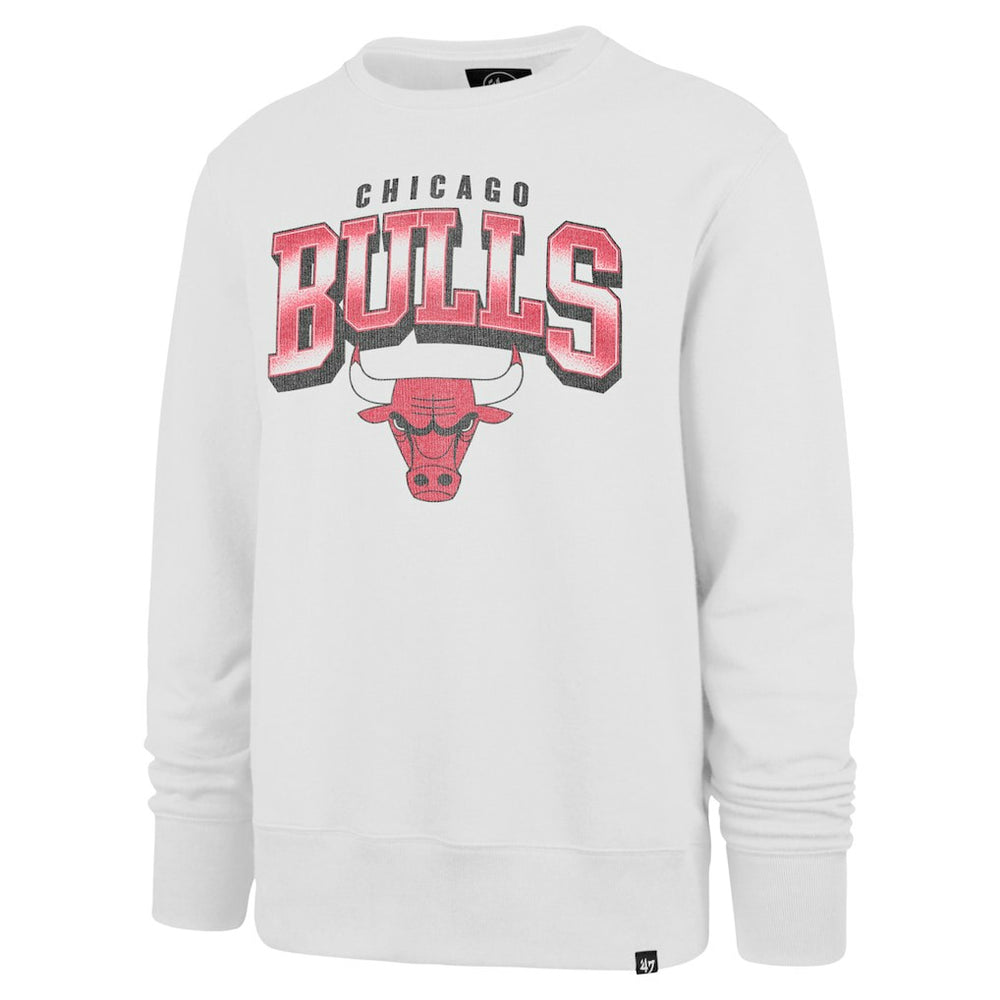 Chicago Bulls '47 Spotlight Headline Pullover Sweatshirt White - NBA