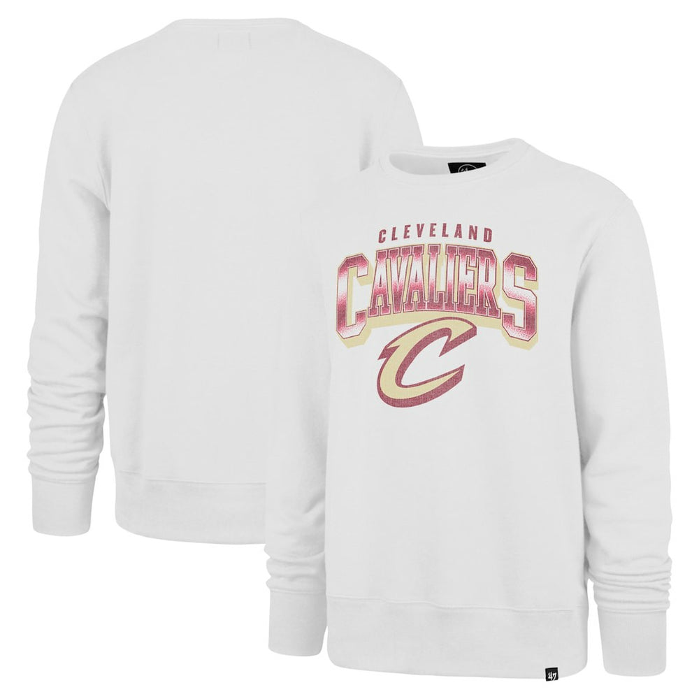 Cleveland Cavaliers '47 Spotlight Headline Pullover Sweatshirt White - NBA