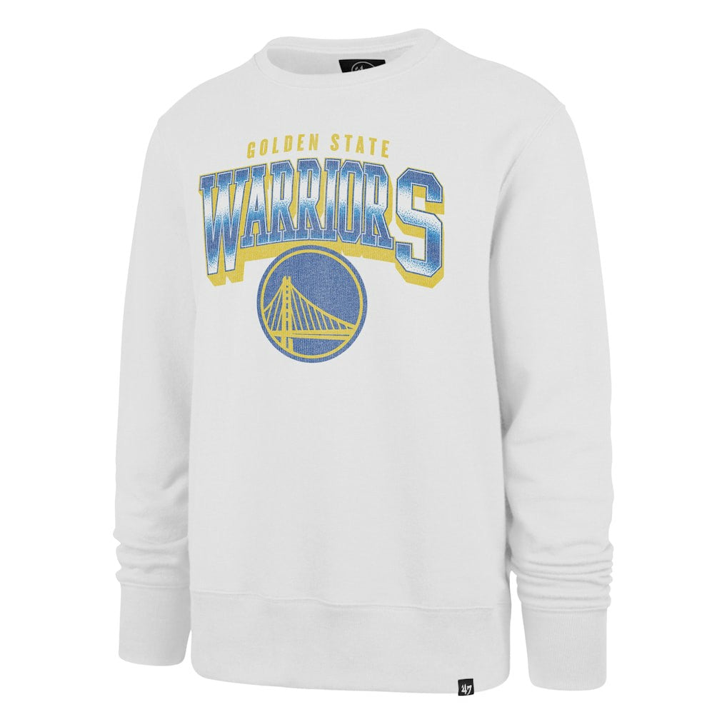 Golden State Warriors '47 Spotlight Headline Pullover Sweatshirt White - NBA