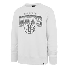 Brooklyn Nets '47 Spotlight Headline Pullover Sweatshirt White - NBA