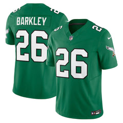 Saquon Barkley Philadelphia Eagles Alternate Vapor F.U.S.E. Limited Jersey Kelly Green | Nike for Sale