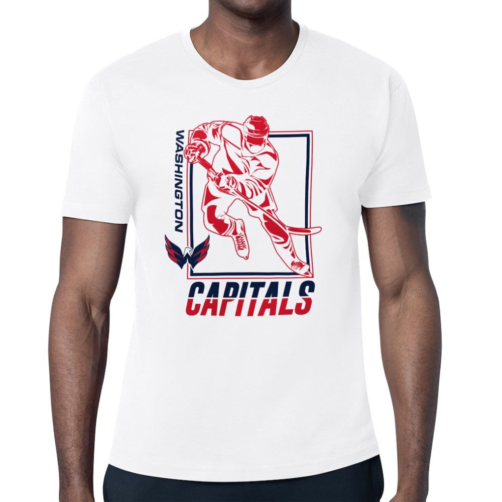 Washington Capitals Starter Player Grid T-Shirt - White - NHL