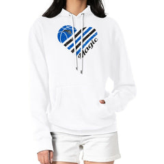 Orlando Magic G-III 4Her by Carl Banks Women's Heart Pullover Hoodie - White - NBA