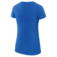 Golden State Warriors G-III 4Her by Carl Banks Women's Super-Slim Fit Lightweight Heart T-Shirt Royal - NBA