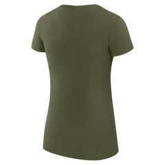 Boston Celtics G-III 4Her by Carl Banks Women's Super-Slim Fit Lightweight Heart T-Shirt Olive - NBA