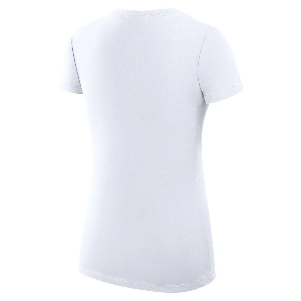 Indiana Pacers G-III 4Her by Carl Banks Women's Super-Slim Fit Lightweight Heart V-Neck T-Shirt White - NBA