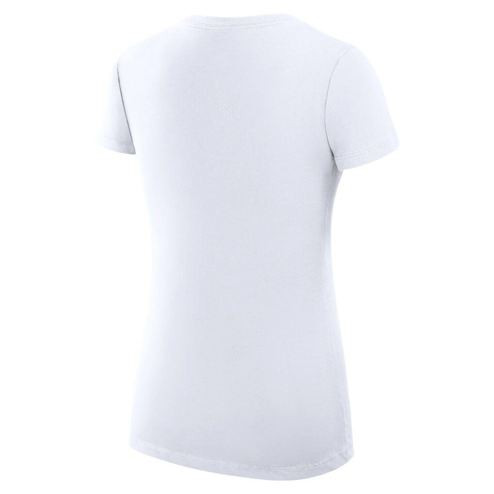Indiana Pacers G-III 4Her by Carl Banks Women's Super-Slim Fit Lightweight Heart V-Neck T-Shirt White - NBA