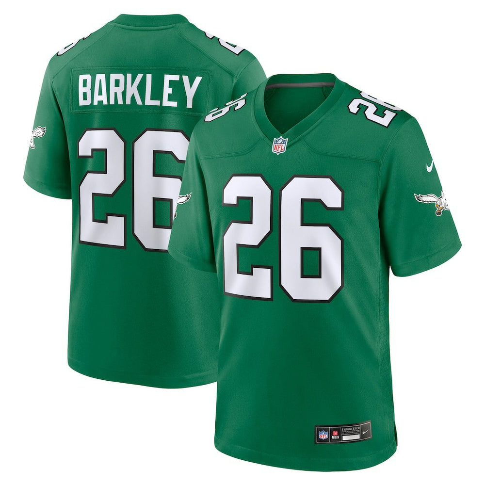 Saquon Barkley Philadelphia Eagles Alternate Game Jersey Kelly Green | Nike for Sale