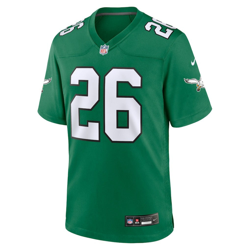 Saquon Barkley Philadelphia Eagles Alternate Game Jersey Kelly Green | Nike for Sale
