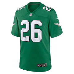 Saquon Barkley Philadelphia Eagles Alternate Game Jersey Kelly Green | Nike for Sale