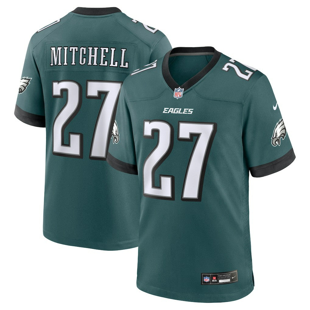 Quinyon Mitchell Philadelphia Eagles Player Game Jersey Midnight Green | Nike for Sale