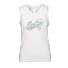 Florida Panthers Levelwear Women's Paisley Sweep V-Neck Tank Top - White - NHL