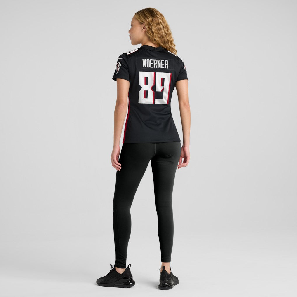 Charlie Woerner Atlanta Falcons Women's Game Jersey Black | Nike for Sale