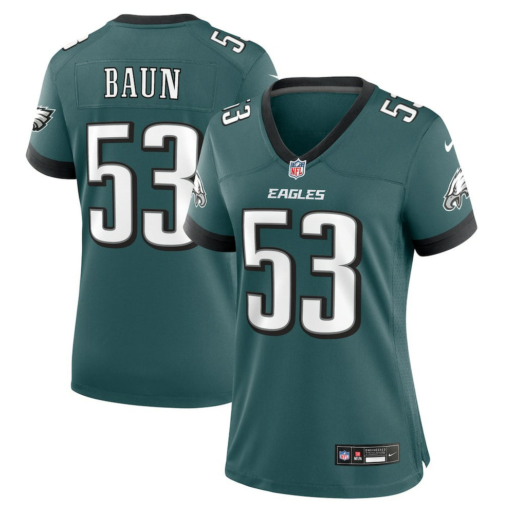 Zack Baun Philadelphia Eagles Women's Game Jersey Midnight Green | Nike for Sale