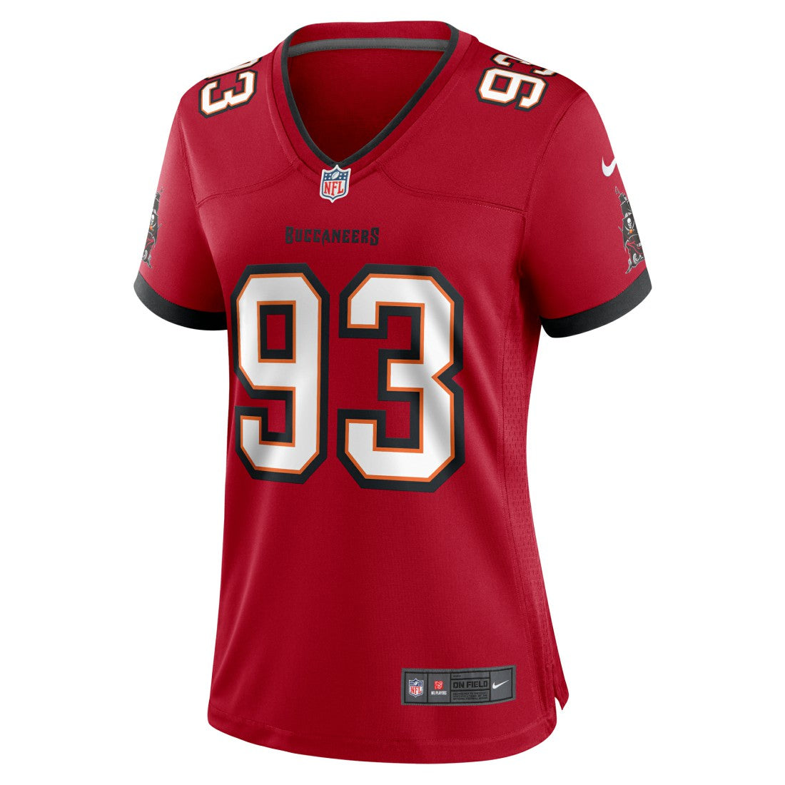 Eric Banks Tampa Bay Buccaneers Women's Game Jersey Red | Nike for Sale