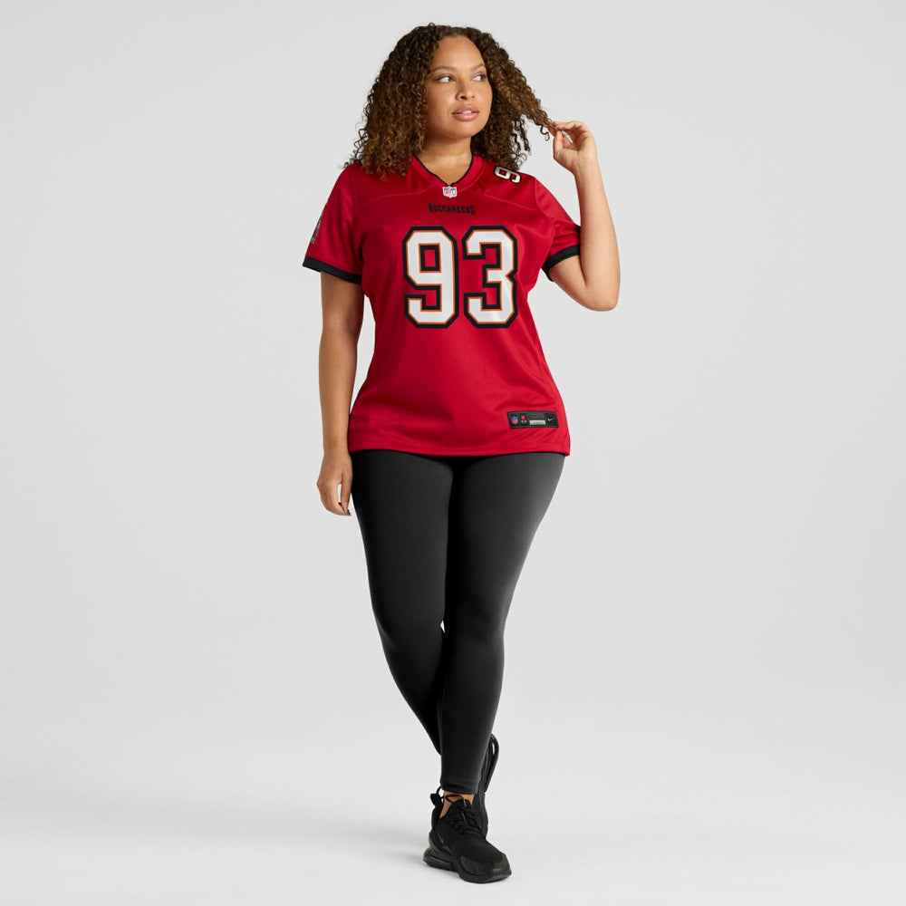 Eric Banks Tampa Bay Buccaneers Women's Game Jersey Red | Nike for Sale