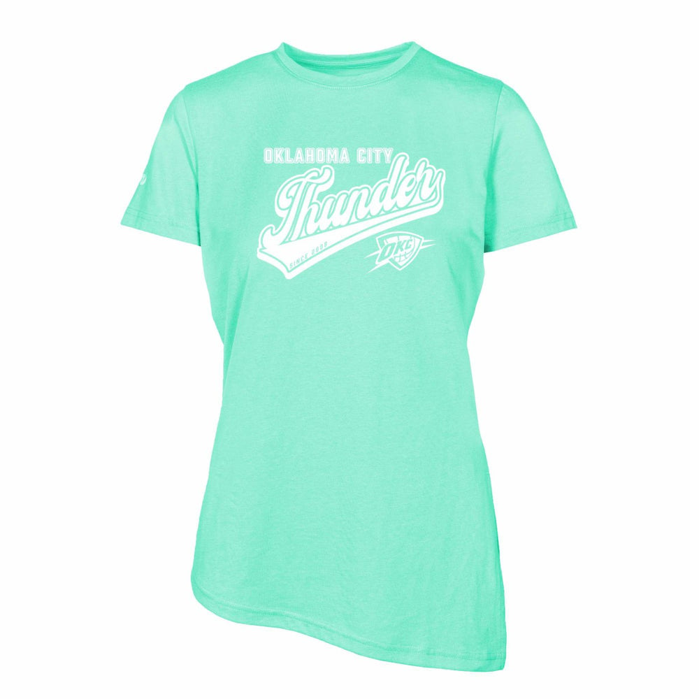 Oklahoma City Thunder Levelwear Women's Birch Sweep T-Shirt Mint - NBA