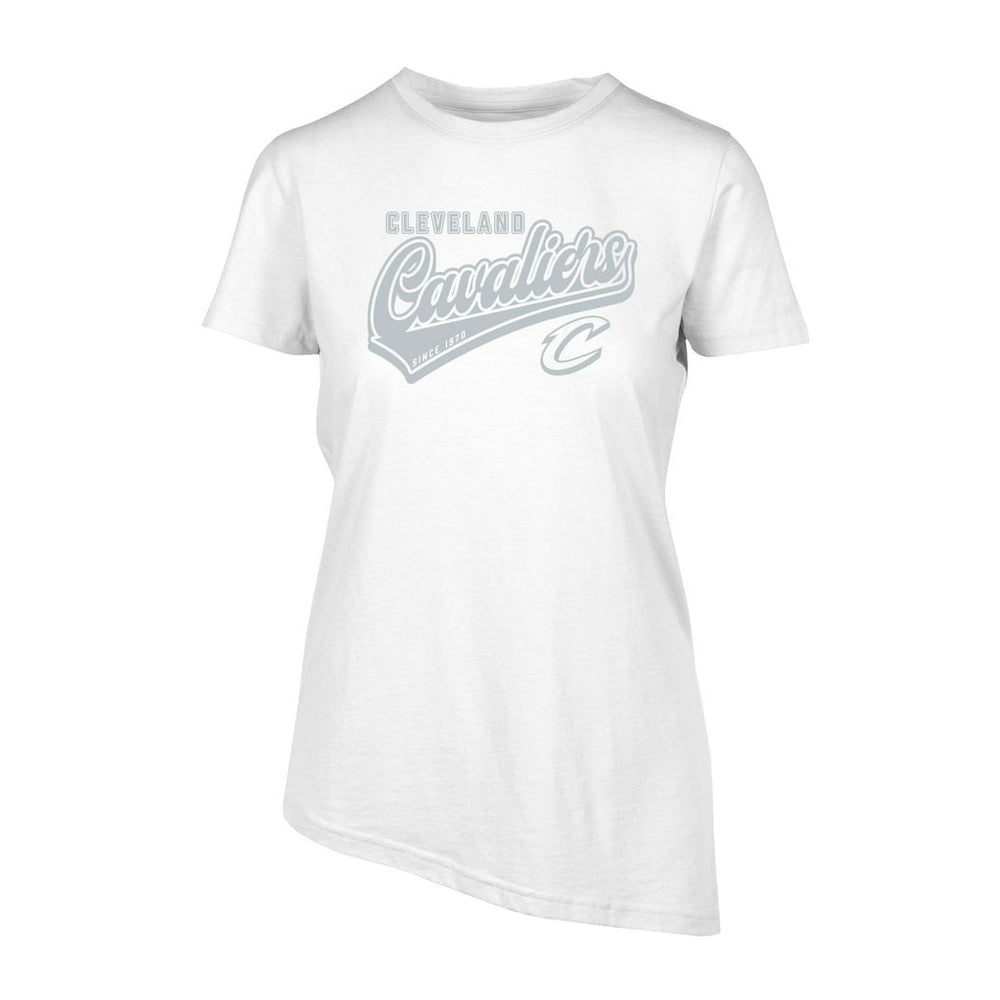 Cleveland Cavaliers Levelwear Women's Birch Sweep T-Shirt White - NBA