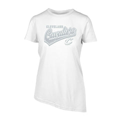 Cleveland Cavaliers Levelwear Women's Birch Sweep T-Shirt White - NBA