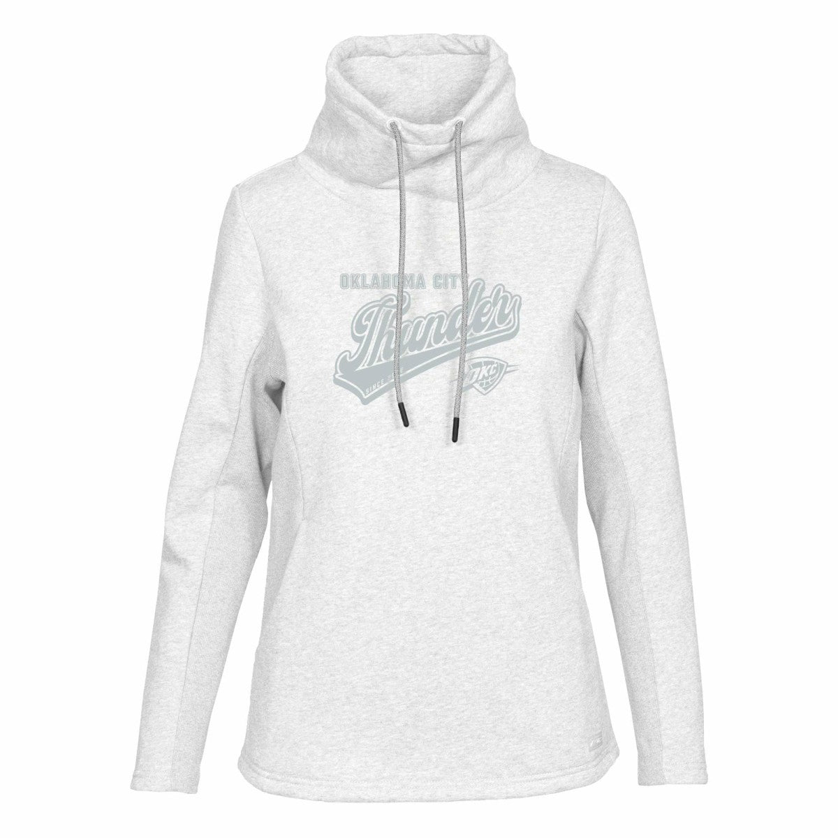 Oklahoma City Thunder Levelwear Women's Loop Sweep Pullover Sweatshirt Cream - NBA
