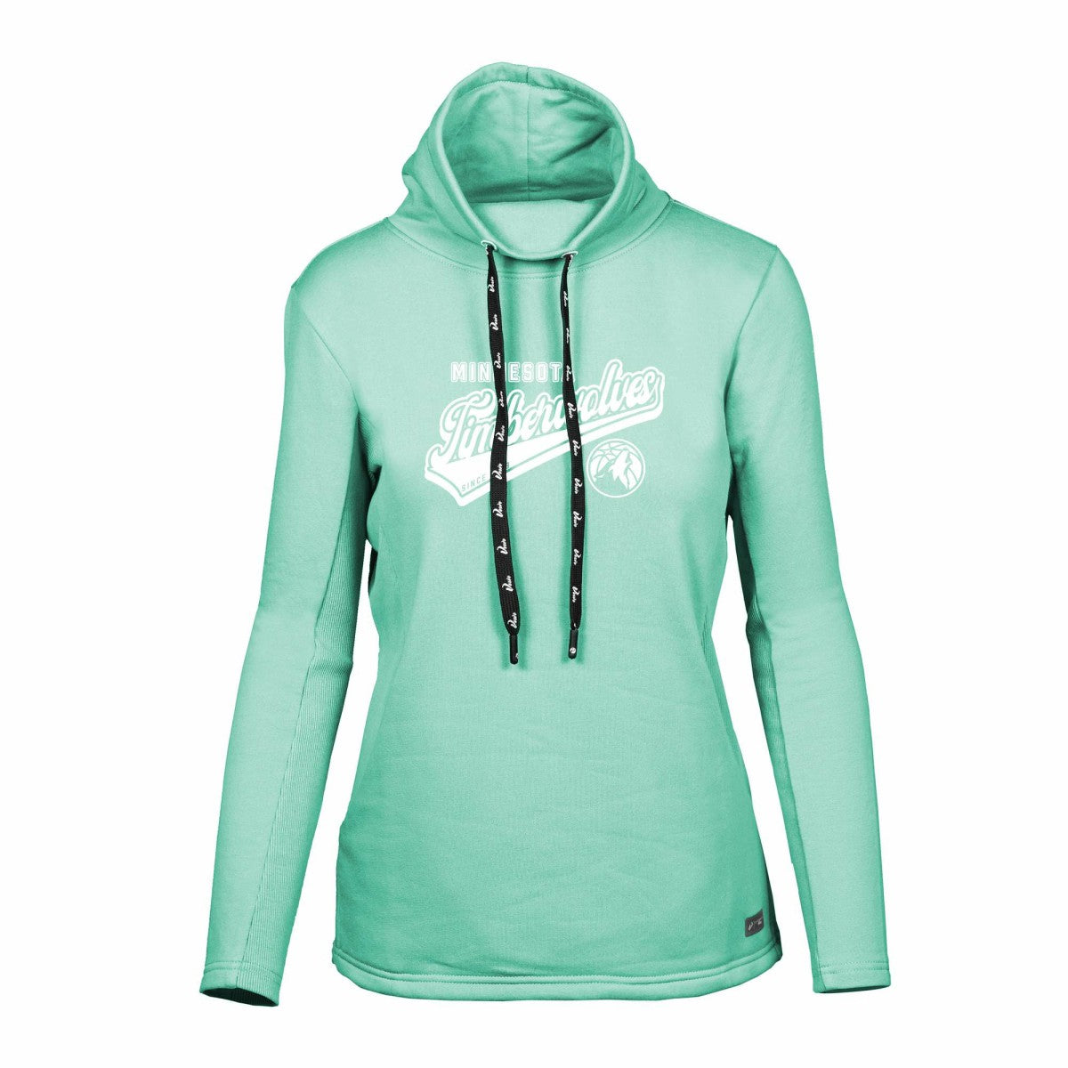 Minnesota Timberwolves Levelwear Women's Loop Sweep Pullover Sweatshirt Mint - NBA