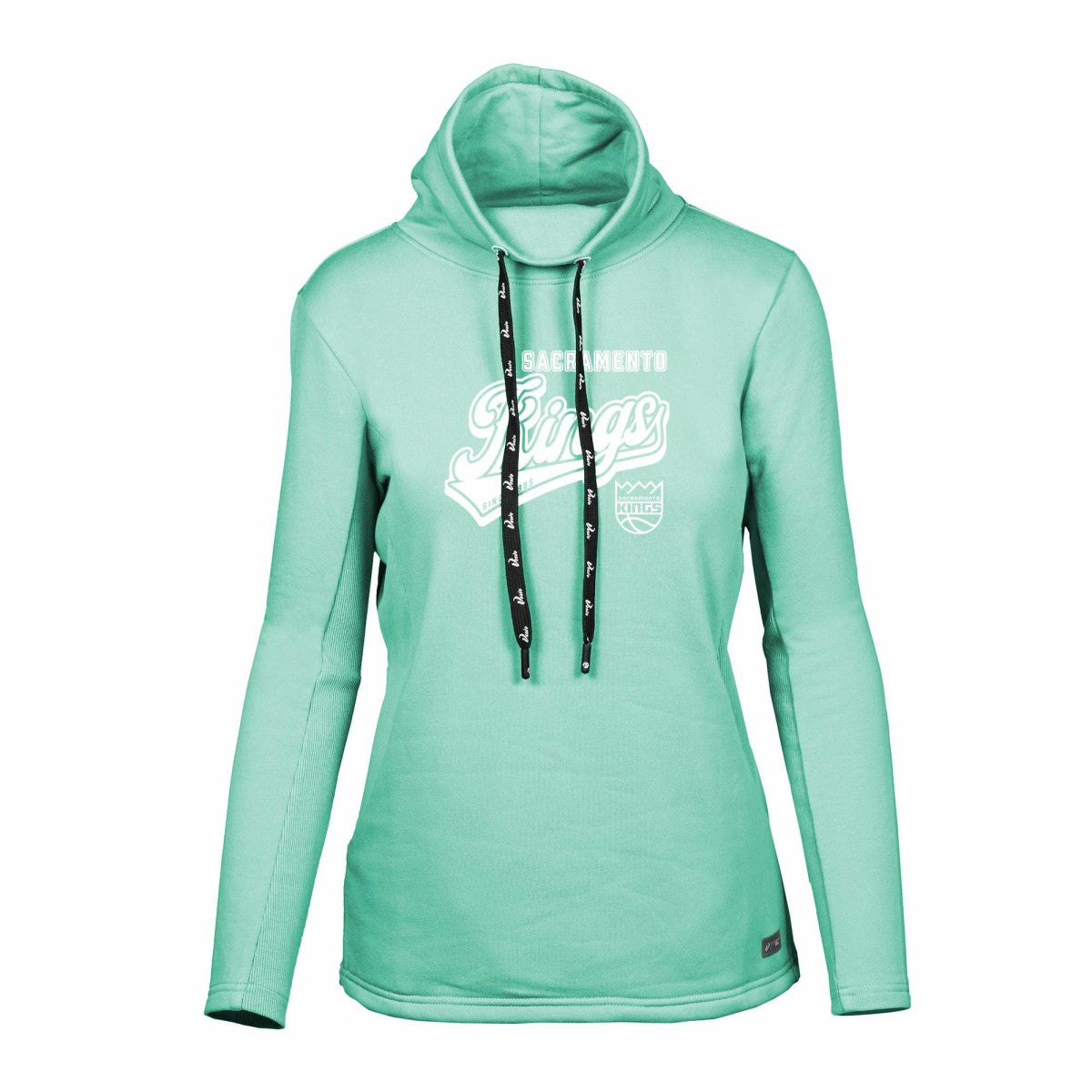 Sacramento Kings Levelwear Women's Loop Sweep Pullover Sweatshirt Mint - NBA
