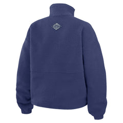 Tampa Bay Lightning WEAR by Erin Andrews Women's Polar Fleece Half-Zip Jacket - Blue - NHL