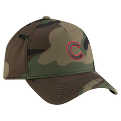 Chicago Cubs New Era Woodland Team Pop 9FORTY A-Frame Adjustable Hat - MLB