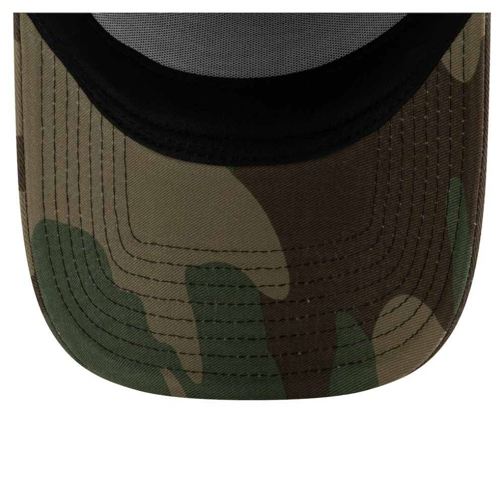 Chicago Cubs New Era Woodland Team Pop 9FORTY A-Frame Adjustable Hat - MLB