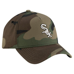 Chicago White Sox New Era Woodland Team Pop 9FORTY A-Frame Adjustable Hat - MLB