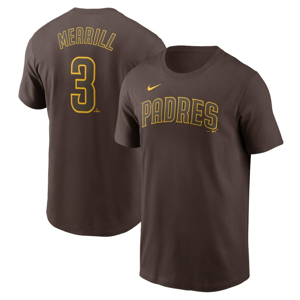 Jackson Merrill San Diego Padres Nike Fuse Name & Number T-Shirt - MLB