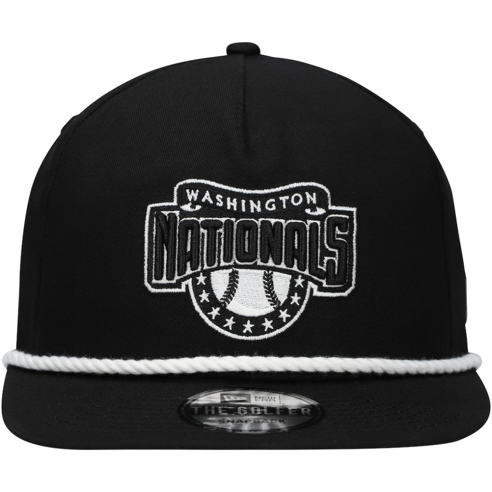 Washington Nationals New Era Golfer Snapback Hat - MLB