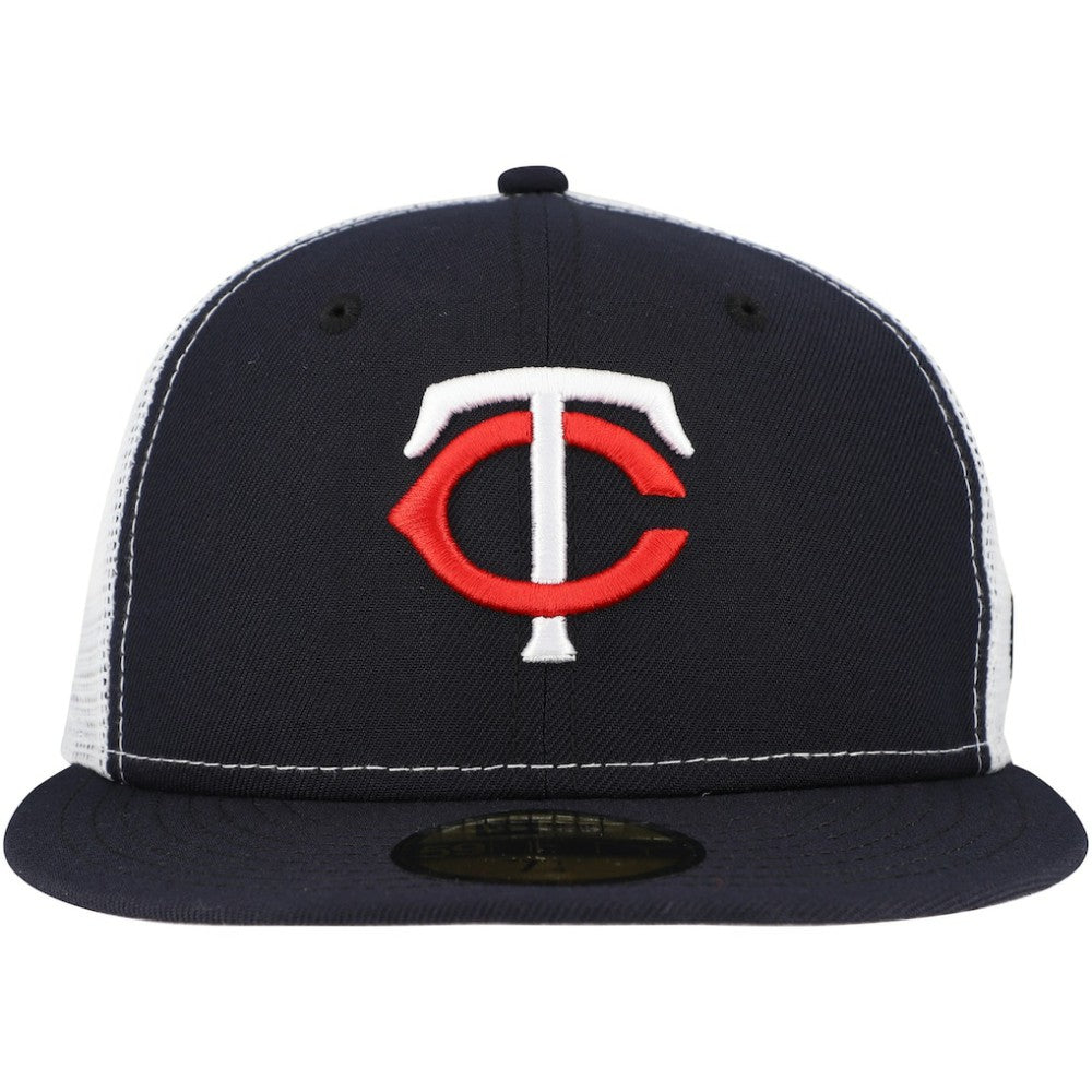 Minnesota Twins New Era Team Color 59FIFTY Trucker Fitted Hat - MLB