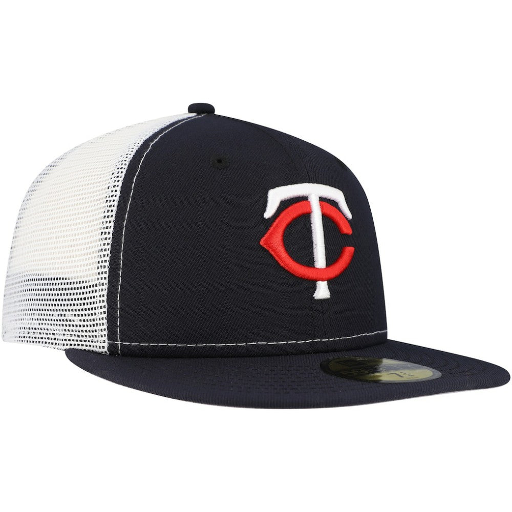 Minnesota Twins New Era Team Color 59FIFTY Trucker Fitted Hat - MLB