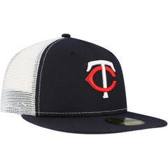 Minnesota Twins New Era Team Color 59FIFTY Trucker Fitted Hat - MLB