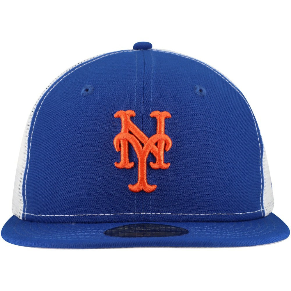 New York Mets New Era Team Color 59FIFTY Trucker Fitted Hat - MLB