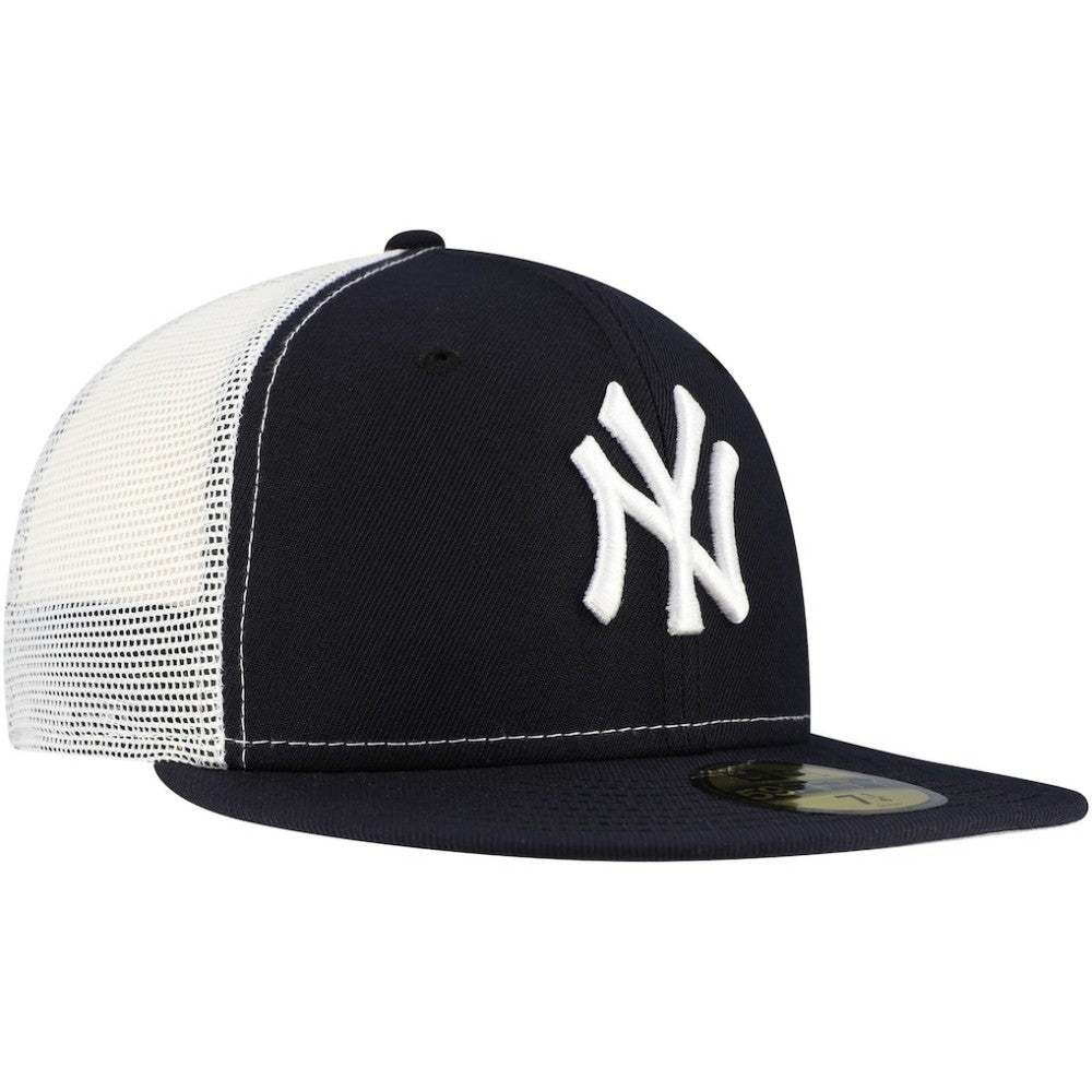 New York Yankees New Era Team Color 59FIFTY Trucker Fitted Hat - MLB