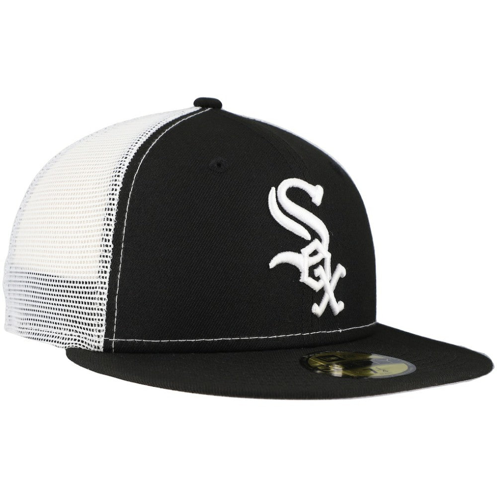 Chicago White Sox New Era Team Color 59FIFTY Trucker Fitted Hat - MLB