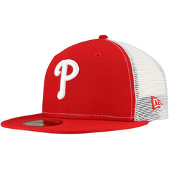 Philadelphia Phillies New Era Team Color 59FIFTY Trucker Fitted Hat - MLB