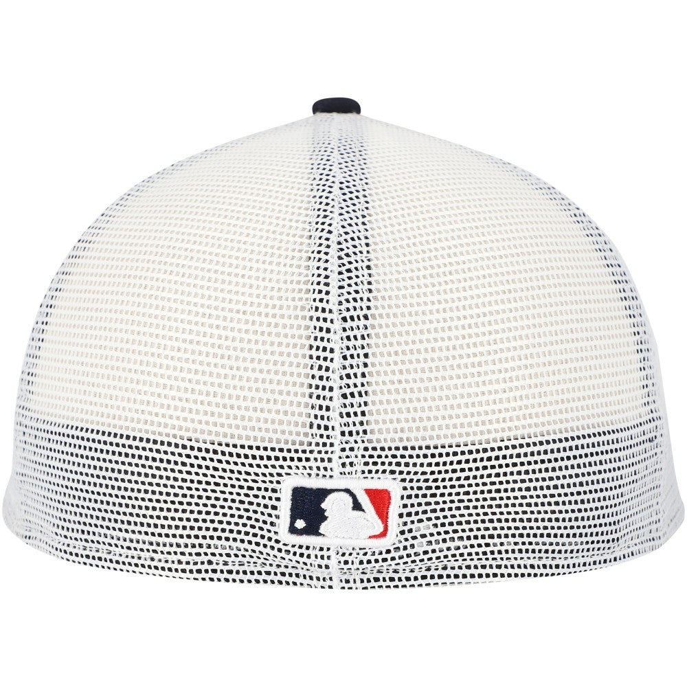 Cleveland Guardians New Era Team Color 59FIFTY Trucker Fitted Hat - MLB