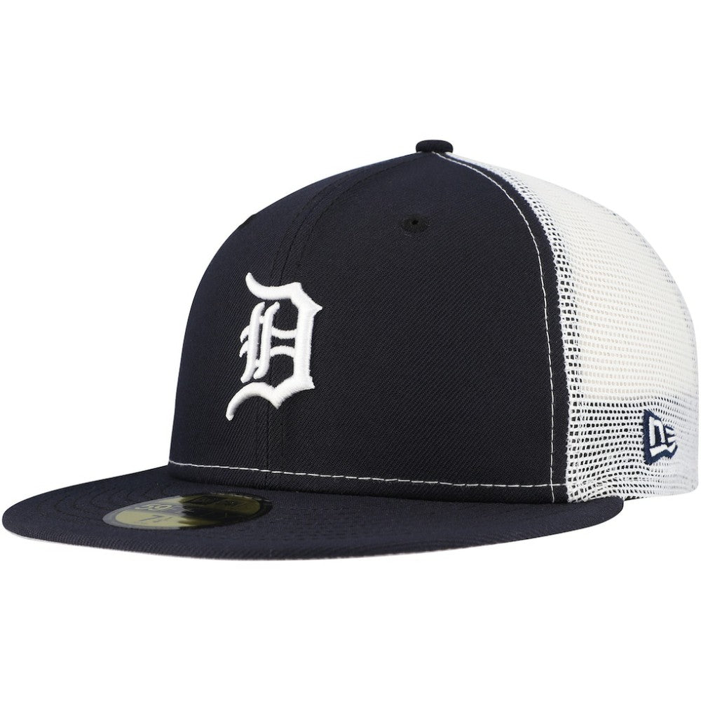 Detroit Tigers New Era Team Color 59FIFTY Trucker Fitted Hat - MLB