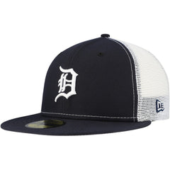 Detroit Tigers New Era Team Color 59FIFTY Trucker Fitted Hat - MLB