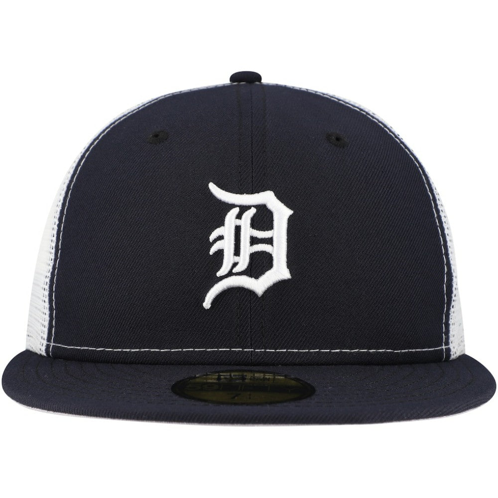 Detroit Tigers New Era Team Color 59FIFTY Trucker Fitted Hat - MLB