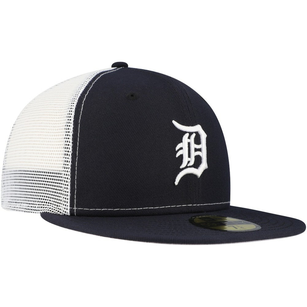 Detroit Tigers New Era Team Color 59FIFTY Trucker Fitted Hat - MLB