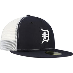 Detroit Tigers New Era Team Color 59FIFTY Trucker Fitted Hat - MLB