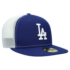 Los Angeles Dodgers New Era Team Color 59FIFTY Trucker Fitted Hat - MLB