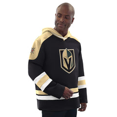 Vegas Golden Knights Starter Hockey Pullover Hoodie - Black/Gold - NHL