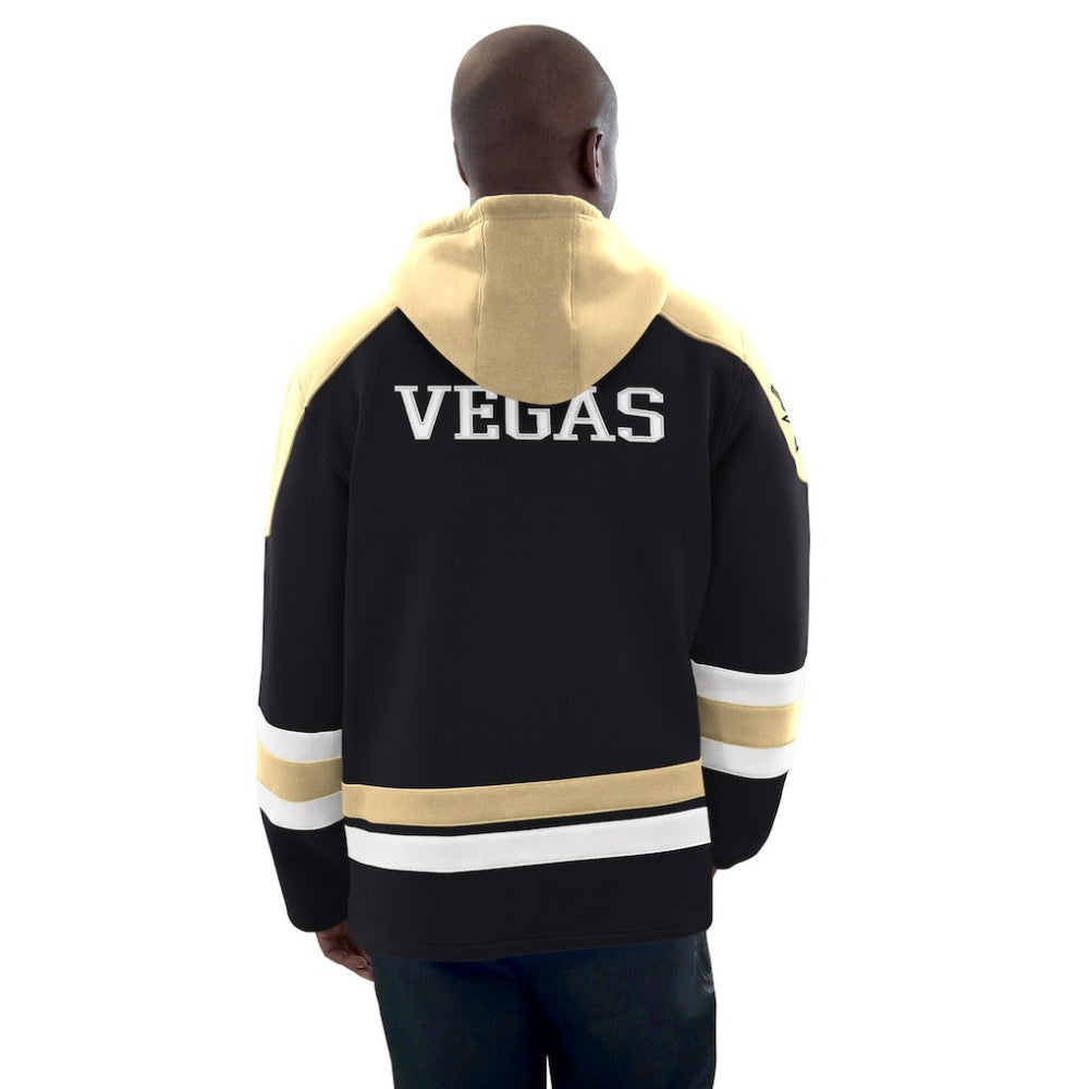 Vegas Golden Knights Starter Hockey Pullover Hoodie - Black/Gold - NHL