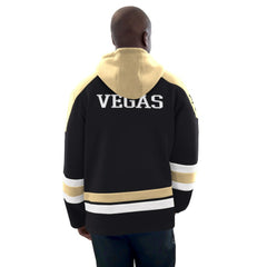 Vegas Golden Knights Starter Hockey Pullover Hoodie - Black/Gold - NHL