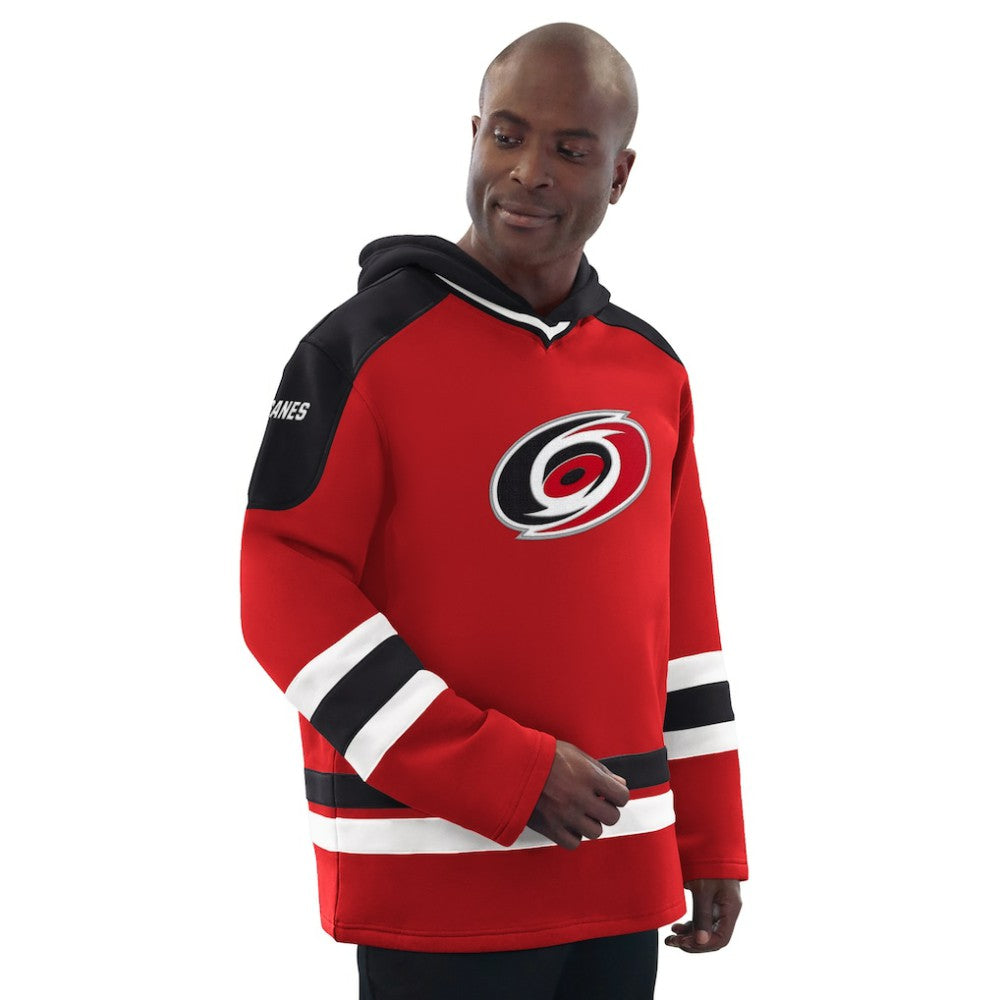 Carolina Hurricanes Starter Hockey Pullover Hoodie - Red/Black - NHL